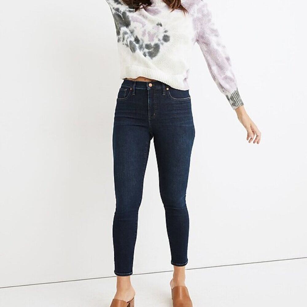 Madewell 9" Mid-Rise Skinny Jeans in Orland Wash Size 28